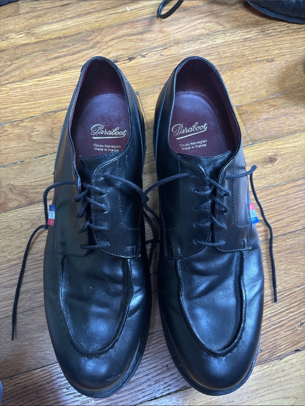 Paraboot Men’s Black Leather Loafers